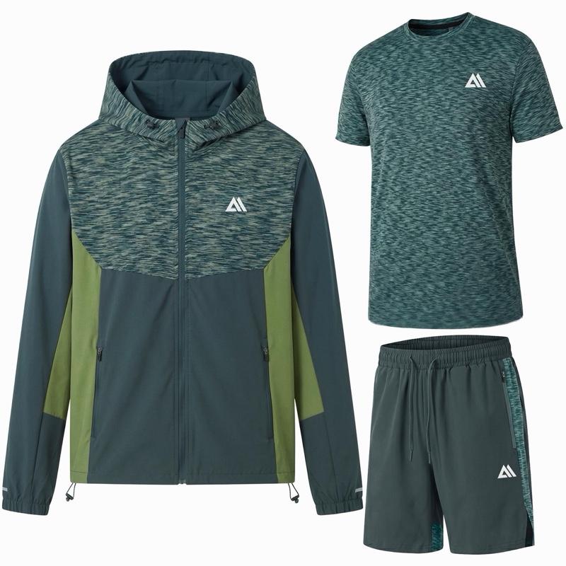 Men's Hooded Outfit Set