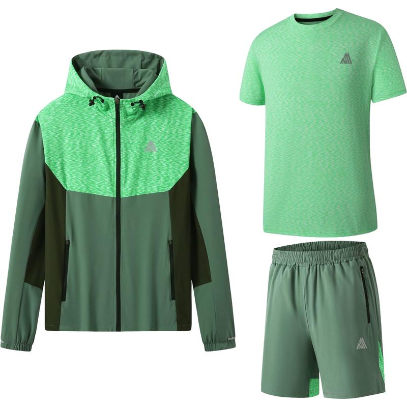Men's Hooded Outfit Set