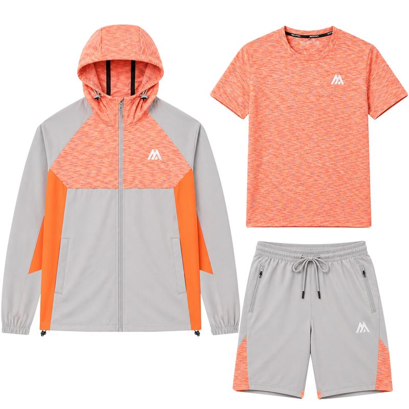 Men's Hooded Outfit Set