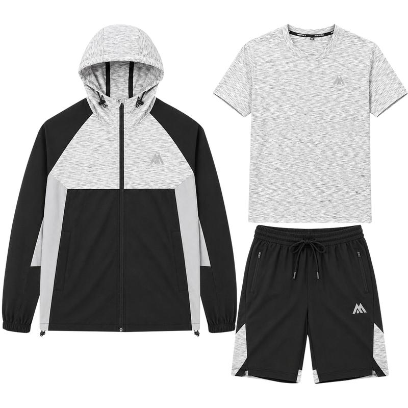 Men's Hooded Outfit Set