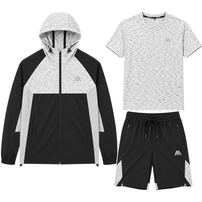 Men's Hooded Outfit Set