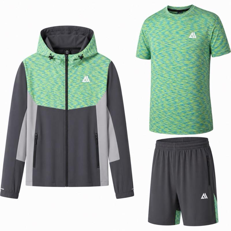 Men's Hooded Outfit Set