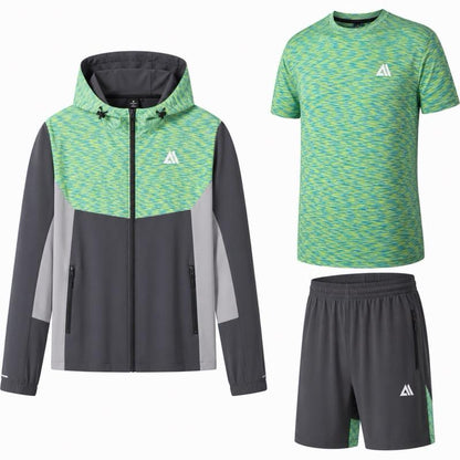 Men's Hooded Outfit Set