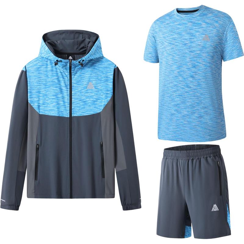 Men's Hooded Outfit Set