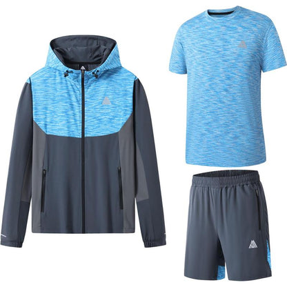 Men's Hooded Outfit Set