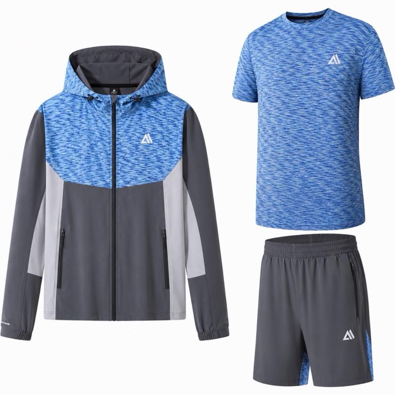 Men's Hooded Outfit Set