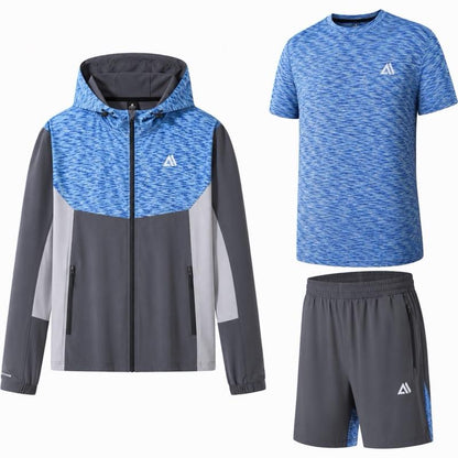 Men's Hooded Outfit Set
