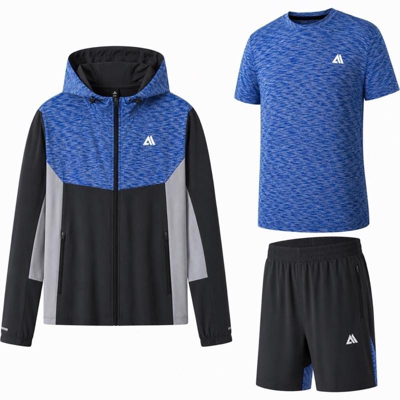 Men's Hooded Outfit Set