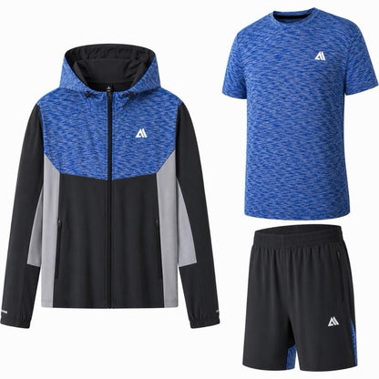 Men's Hooded Outfit Set